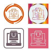 Online Shopping Vector Icon