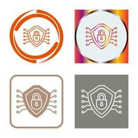 Cyber Security Vector Icon