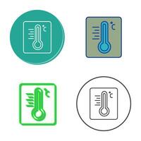 Thermometer Vector Icon