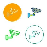 Security Camera Vector Icon