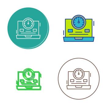 Speedometer Vector Icon