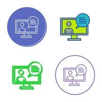 Conversation Vector Icon