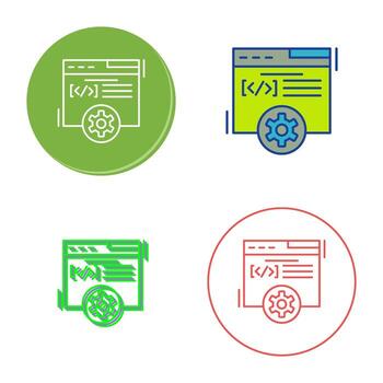 Web Development Vector Icon