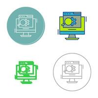 Search Engine Vector Icon