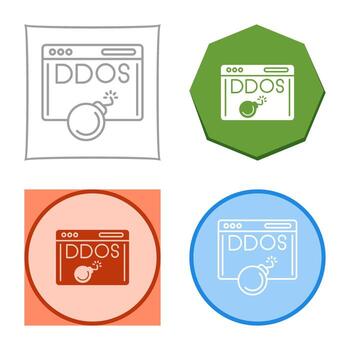 Ddos Attack Vector Icon