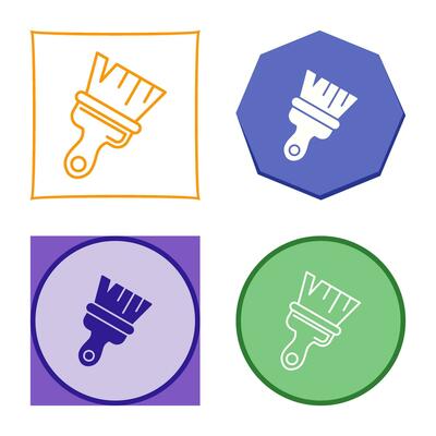 Paint Brush Vector Icon