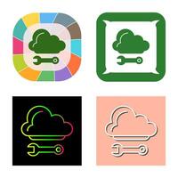 Cloud Computing Vector Icon