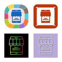 Online Store Vector Icon