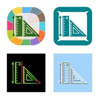 Rulers Vector Icon