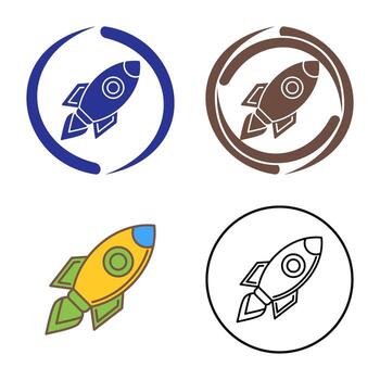 icono de vector de lanzamiento