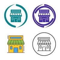 Retail Place Vector Icon