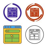 Website Vector Icon