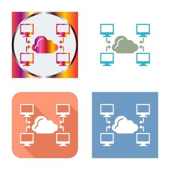 Computer Vector Icon