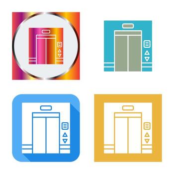 icono de vector de ascensor