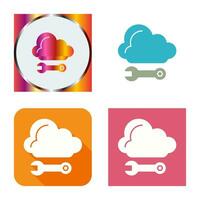 Cloud Computing Vector Icon