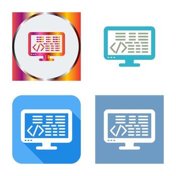 Coding Vector Icon
