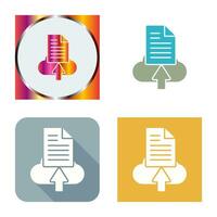File Upload Vector Icon
