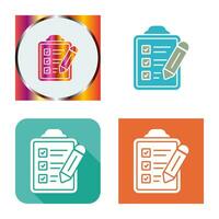 Checklist Vector Icon