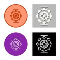 Automated Process Vector Icon