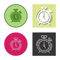 Alarm Clock Vector Icon