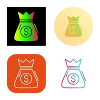 Money Bag Vector Icon