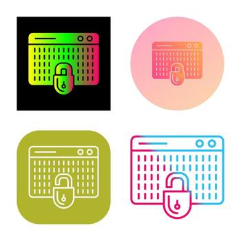 icono de vector de piratería