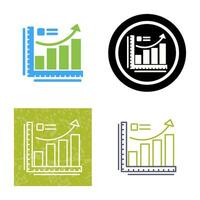 Growth Chart Vector Icon