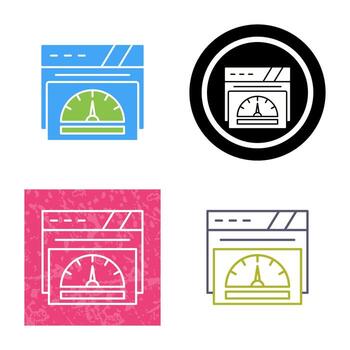Speedometer Vector Icon