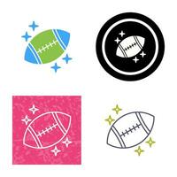 icono de vector de rugby