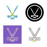 Ice Hockey Vector Icon