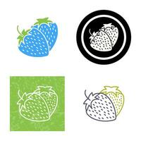 Strawberry Vector Icon