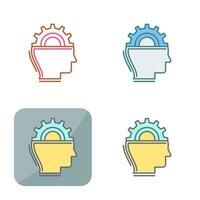 Machine Learning Vector Icon