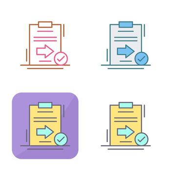 enviar icono de vector