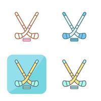 Ice Hockey Vector Icon