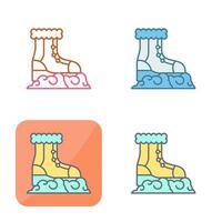 Snow Boots Vector Icon