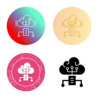 Cloud Computing Vector Icon