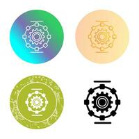 Automated Process Vector Icon