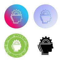 Machine Learning Vector Icon