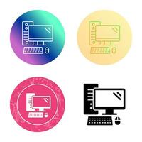 Computer Vector Icon