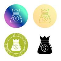 Money Bag Vector Icon