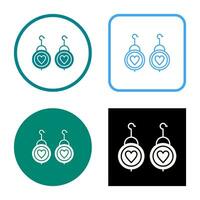 Earrings Vector Icon