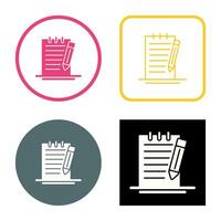 Check Up List Vector Icon