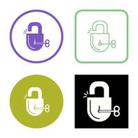 Unlock Vector Icon