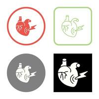Heart Attack Vector Icon