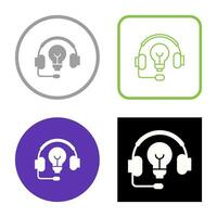 Headphones Vector Icon