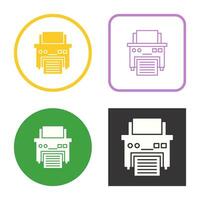 Printer Vector Icon