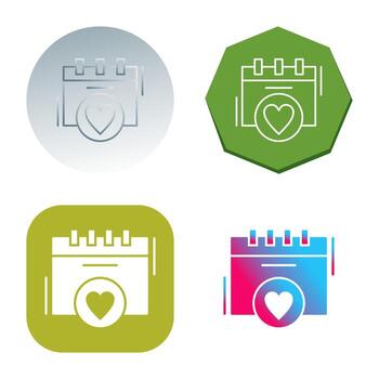 Wedding Day Vector Icon