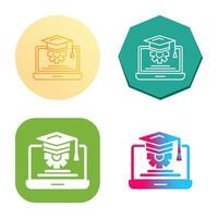 icono de vector de curso