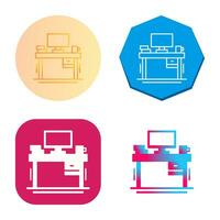 Desk Vector Icon