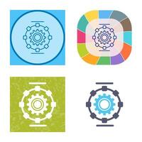 Automated Process Vector Icon